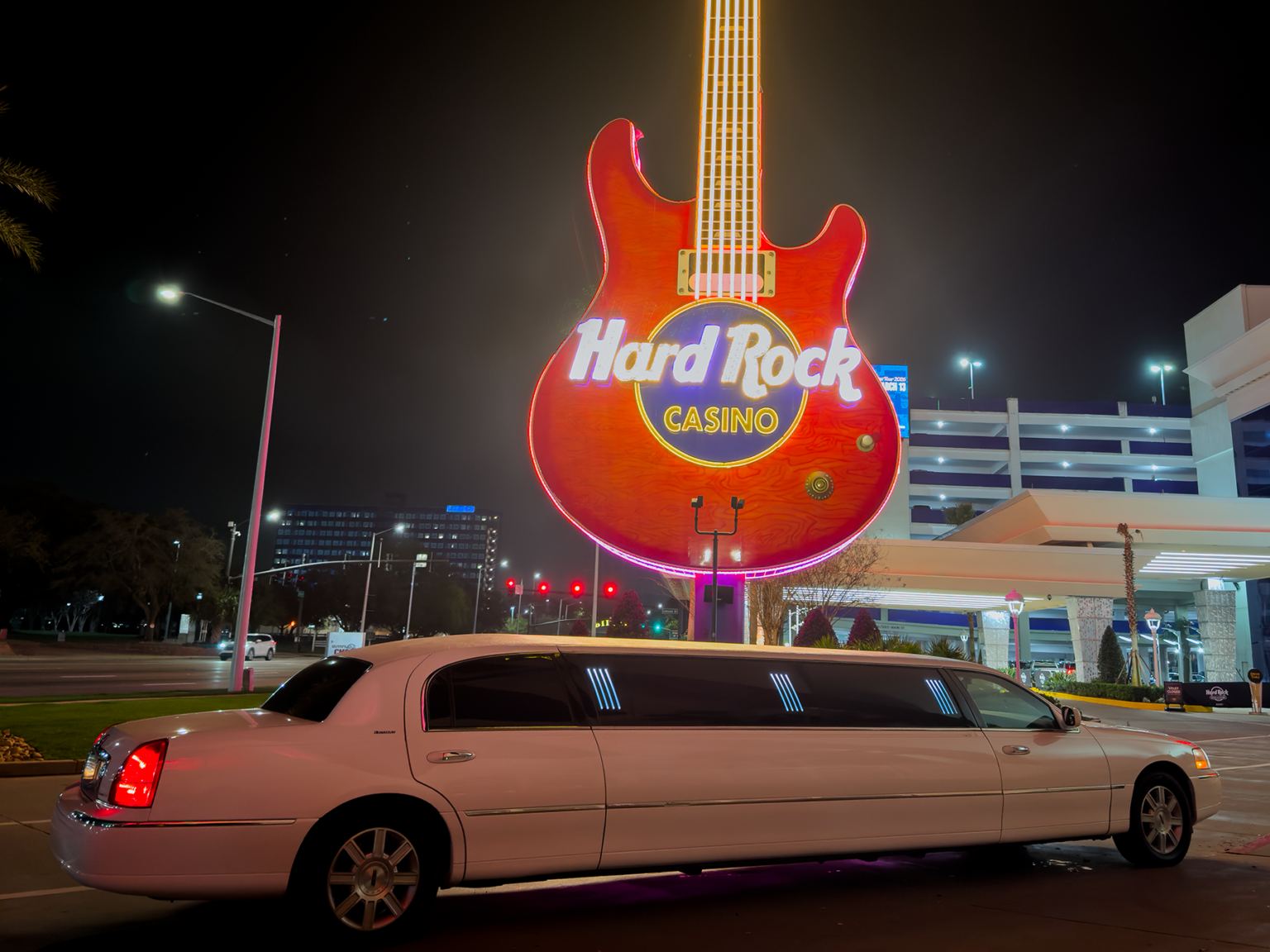 Casino night limo service in Biloxi, Mississippi